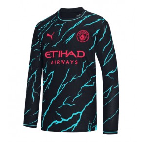 Maillot de foot Manchester City Troisième 2023-24 Manche Longue